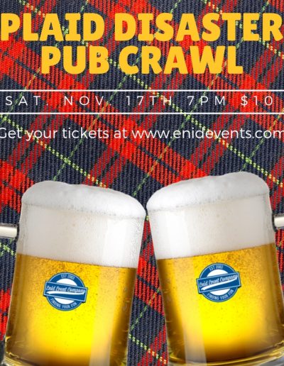 Plaid Disaster Pub Crawl