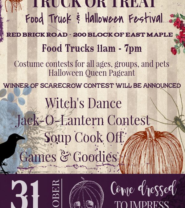 Halloweenid Food Truck or Treat Halloween Festival